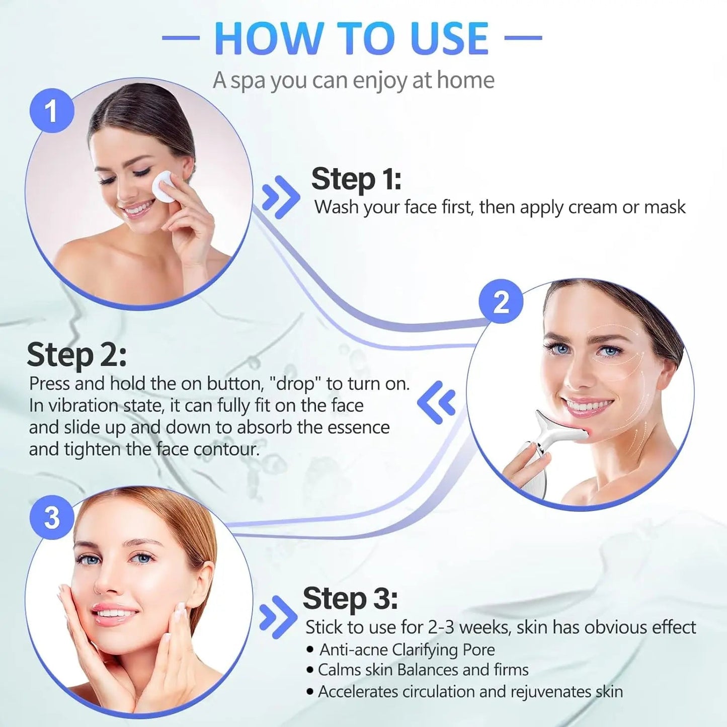 Anti - Aging EMS Neck and Face Lifting Massager - trendi one